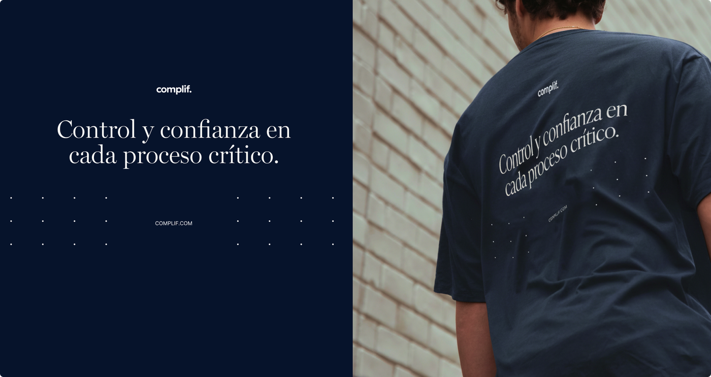 Dashboard de producto Complif