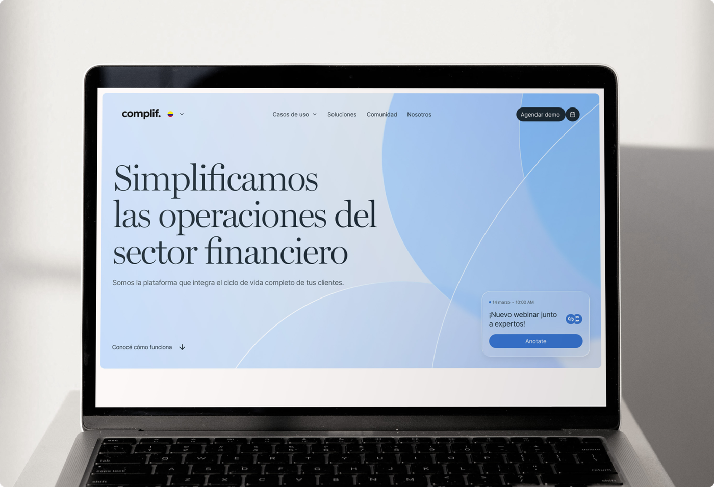 Sección web de Complif